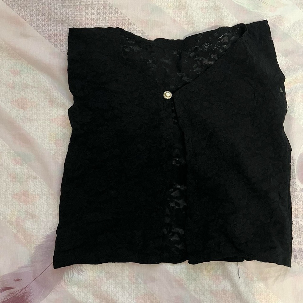 Black garment